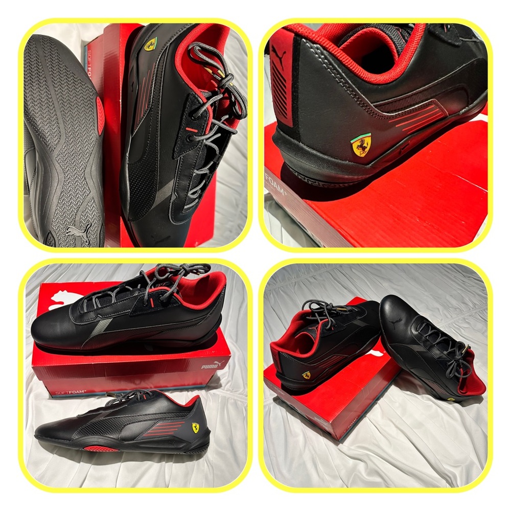 Men’s NWT Puma Ferrari R-Cat Machina sz US 12